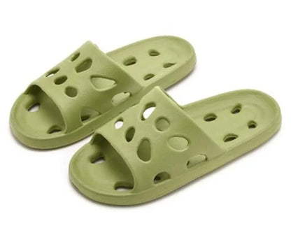 Summer Leaky Slippers Bathroom Bathing Confortable Men Women Couple Home Indoor Non-slip EVA Sandals Slippers Beach Slippers