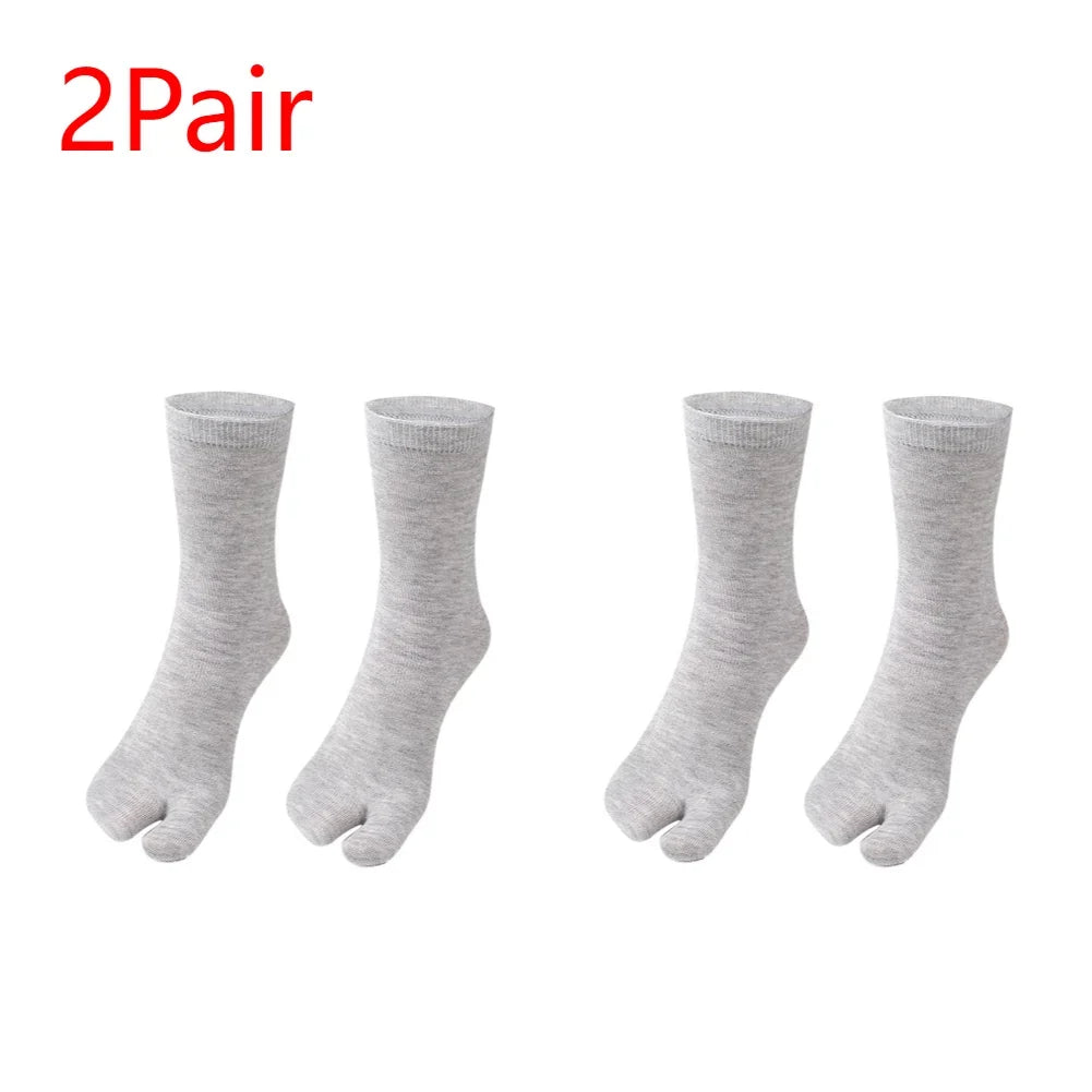 1-5PCS Women/Men Unisex Japanese Kimono Flip Flop Sandal Split Two Toes Sock Tabi Geta Cotton Socks New Arrival
