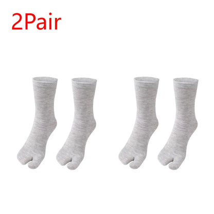 1-5PCS Women/Men Unisex Japanese Kimono Flip Flop Sandal Split Two Toes Sock Tabi Geta Cotton Socks New Arrival