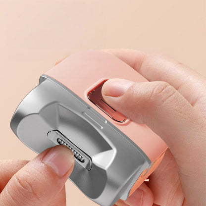 ⏳LAST DAY SALE ONLY￡8.99!!💪360° Quiet Nail Trimmer – Safe for Babies & Seniors! 👶👵  LED Light • 7 Speeds • Thick-Nail Ready • CE Certified • Ultra-Quiet 🌙🇬🇧