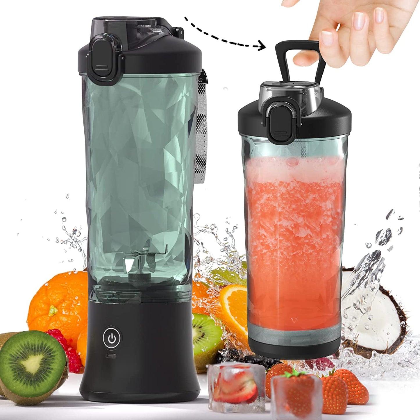 VitaFusion - Le mixeur de poche pour smoothies et shakes délicieux .